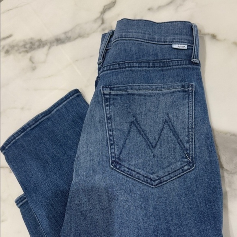 New MOTHER The Tomcat Classic Blue Denim Jeans